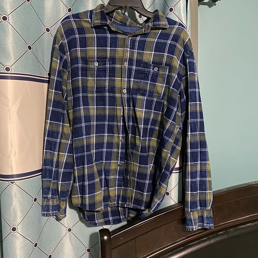 Green flannel